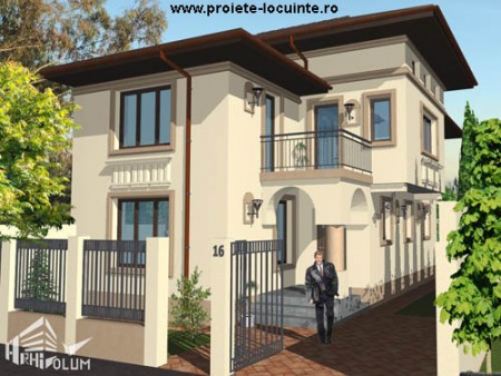 PROIECTE CASE STIL TRADITIONAL NEOROMANESC